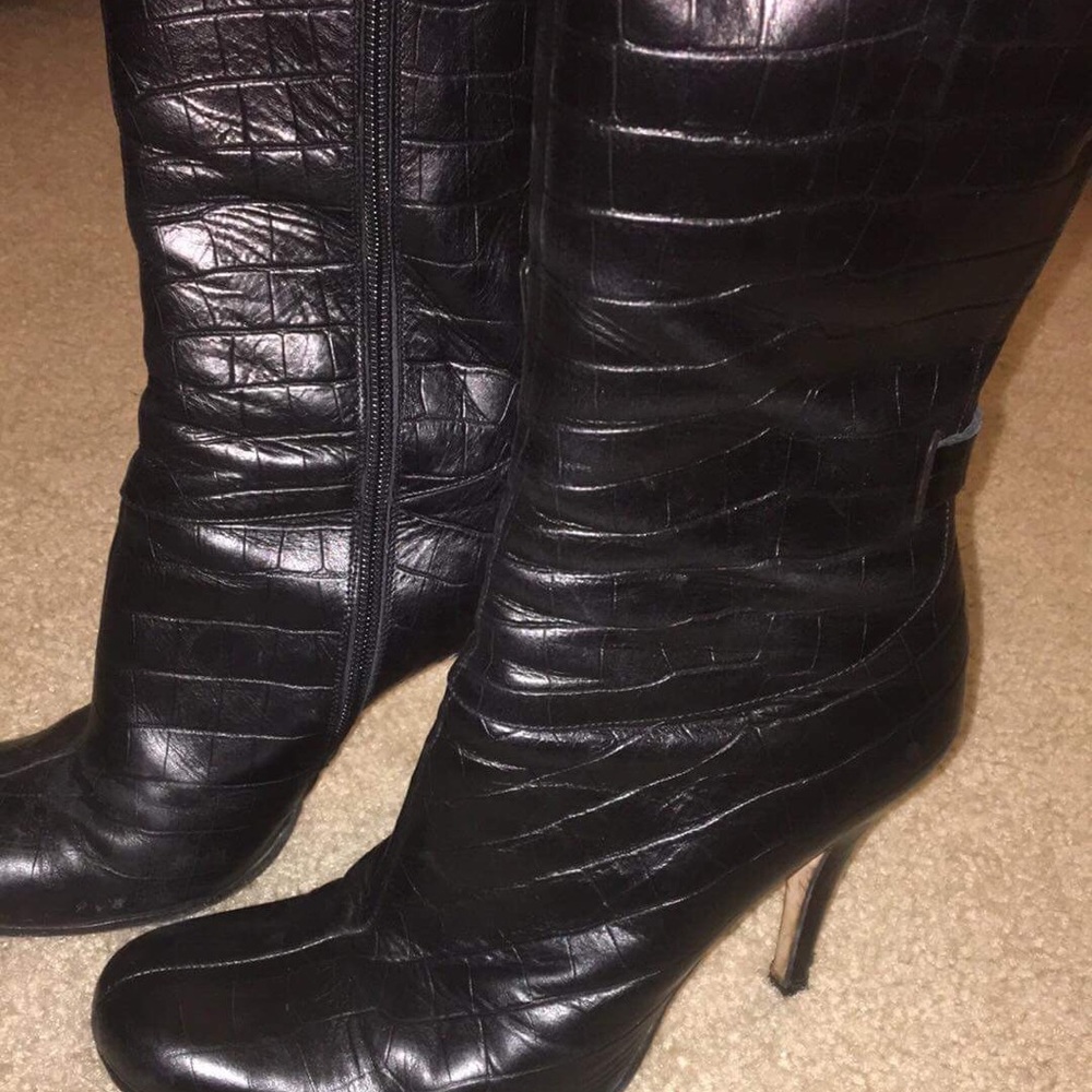 Designer Heeled Boots